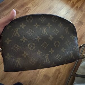 Louis Vuitton Brown Monogram Pouch